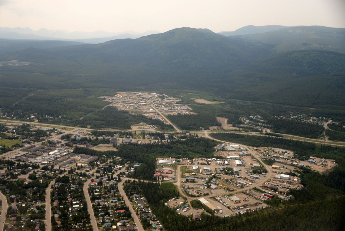 22 Approaching Whitehorse Yukon From Airplane